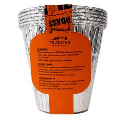 EZ-Clean Grease & Ash Keg Liner - 5 Pack