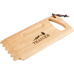 Wooden Grill Grate Scrape