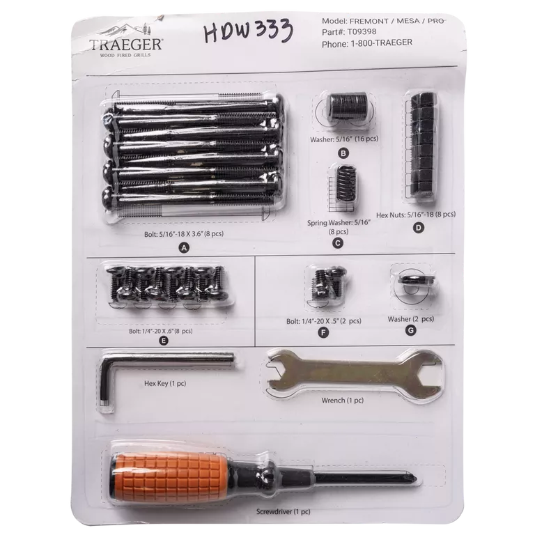Hardware Kit for Pro 22 & 34