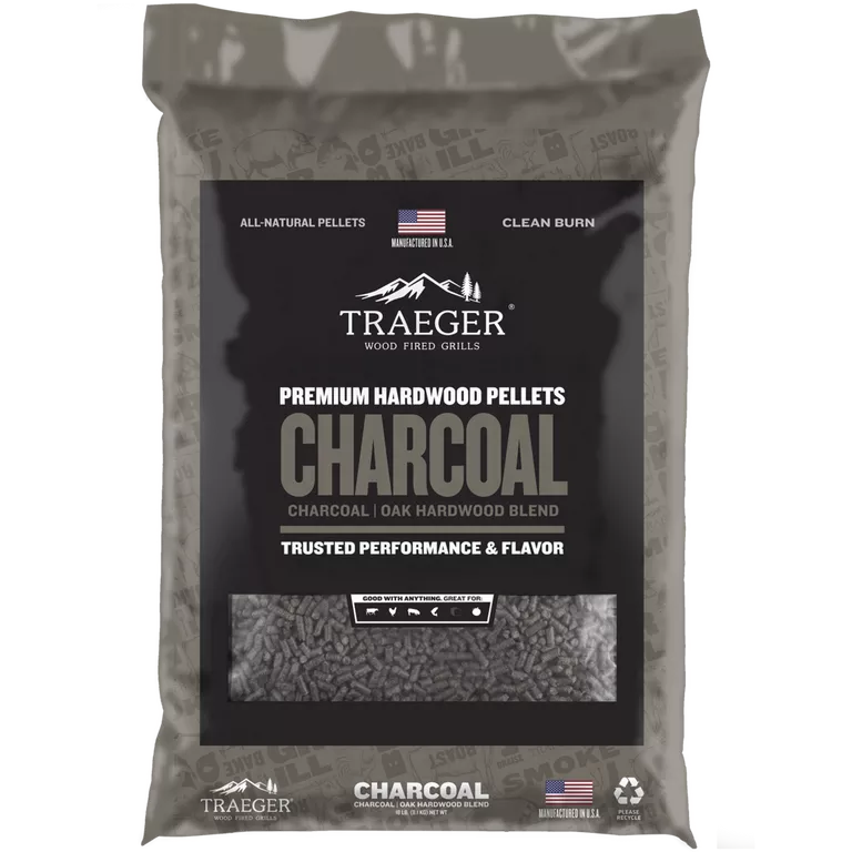 Charcoal Blend Wood Pellets