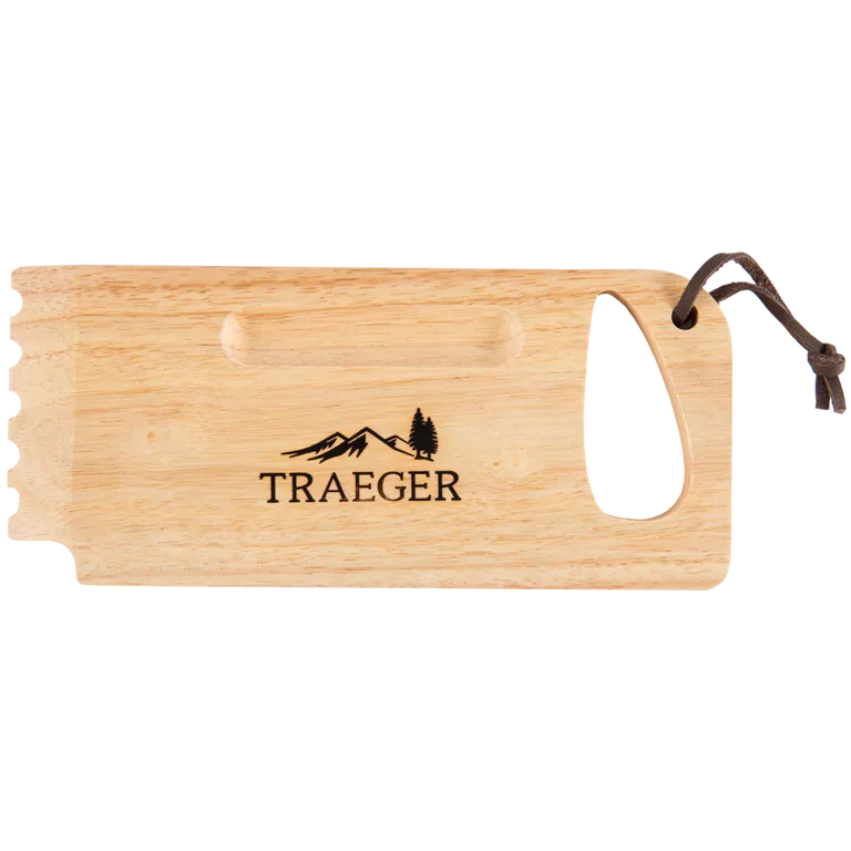Wooden Grill Grate Scrape